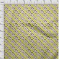 thumbnail image 4 of oneOone Polyester Lycra Yellow Fabric Abstracts Sewing Material Print Fabric By The Yard 56 Inch Wide, 4 of 4