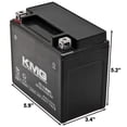 thumbnail image 3 of KMG Battery Compatible with Polaris 170 Ranger RZR 2010-2011 YTX12-BS Sealed Maintenance Free Battery High PerFormance 12V SMF OEM Replacement Powersport Motorcycle ATV Scooter Snowmobile, 3 of 3