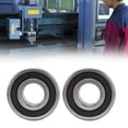 thumbnail image 1 of 2Pcs Double Row Ball Bearing Steel Ball Bearings Double Shielded Flange For Planetary Reducer, 1 of 8