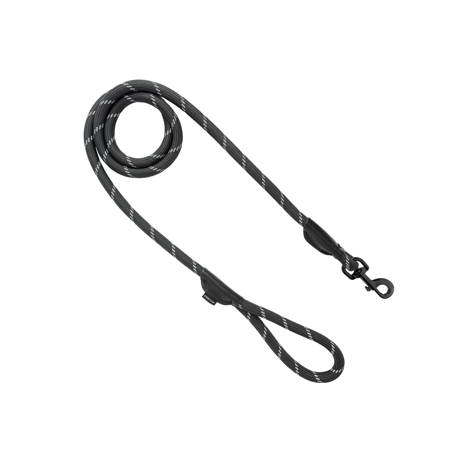 One Paw, Hiker Reflective Rope Dog Leash, Multiple Colors, 5 ft