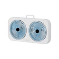 thumbnail image 1 of Fans for Bedroom Double Headed Bidirectional Wall Mounted Desktop Portable Fan with Three Adjustable High Wind Speed Fans, Suitable for Home Office, Camping, And Bedroom Use, 1 of 8