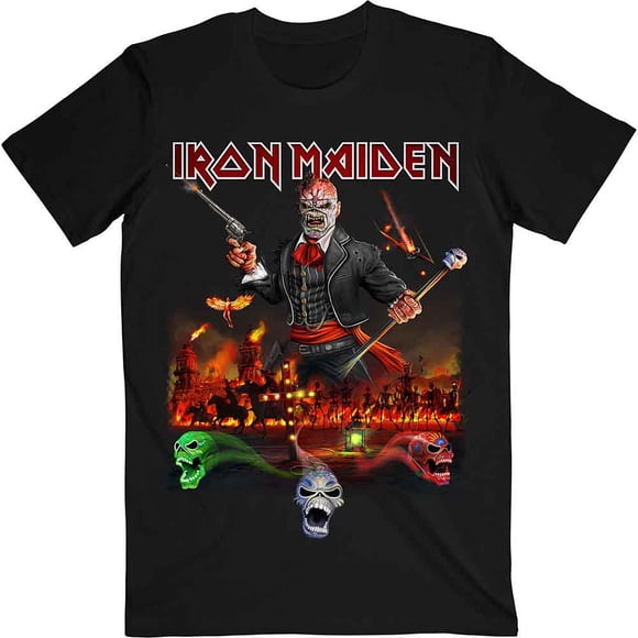 Iron Maiden Unisex T-Shirt Legacy of the Beast Live Album