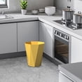 thumbnail image 3 of Polygon Small Wastebasket Garbage Container Paper Organizer For Home Bathroom Laundry Kitchen Kids Room Dorm Desk, 3 of 6