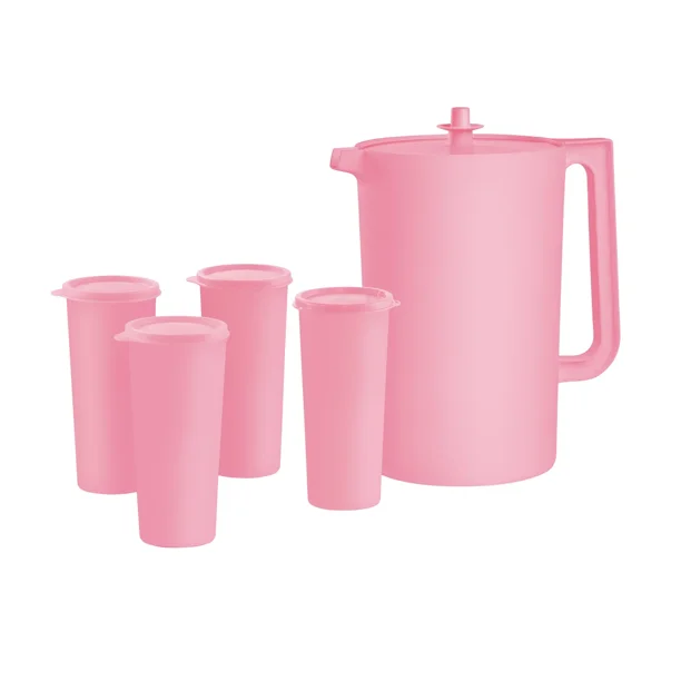 Tupperware Heritage Collection Pitcher and Tumbler Set, 5-piece