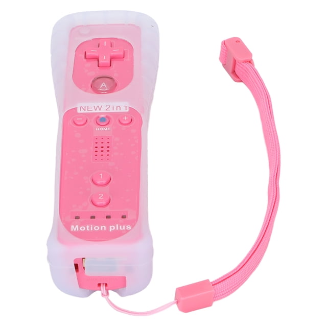 Motion Plus Remote Controller, Vibration Function Motion Plus Remote Controller for Wii for Wii U Black,White,Ocean Blue,Pink,Red,Dark Blue