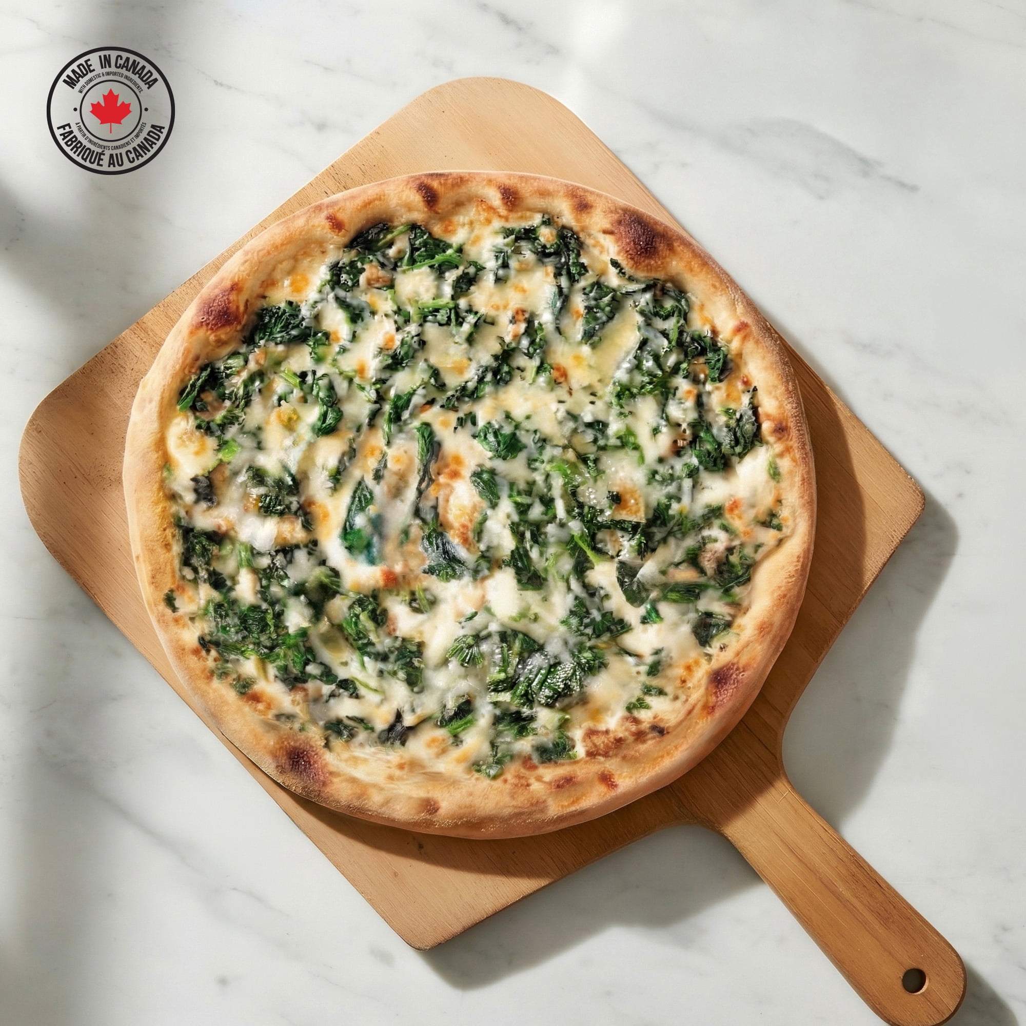Martha Stewart Spinach Four Cheese Pizza, 370 g
