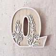 thumbnail image 1 of 5 Inch Wooden Letters for Wall Decoration – for 's Room Craft Projects Name Signs Weddings and Home, 1 of 6