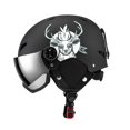 thumbnail image 1 of DYNWAVECA Casque de Ski Résistant aux Chocs Facile à Enfiler Visière Intégrée pour Patinage Extérieur S, 1 of 9