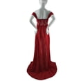 thumbnail image 4 of Baohd Robe de Maternité pour Photographie Robe en Mousseline devant Robes de Grossesse Femmes Vêtements de Séance Photo Accessoire Dentelle Rouge P, 4 of 6