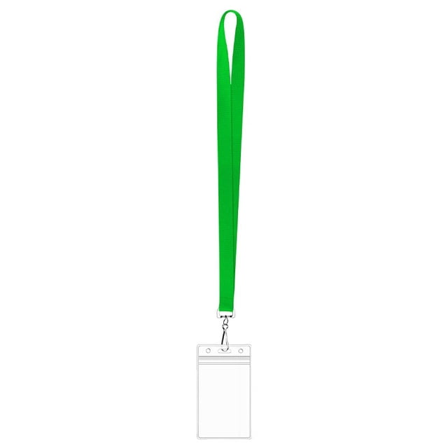 Fufafayo Breakaway Lanyards For ID Cards, Multicolor Polyester Neck Straps With Metal Hook, Waterproof Badge Holders For Events Office Study Accessories