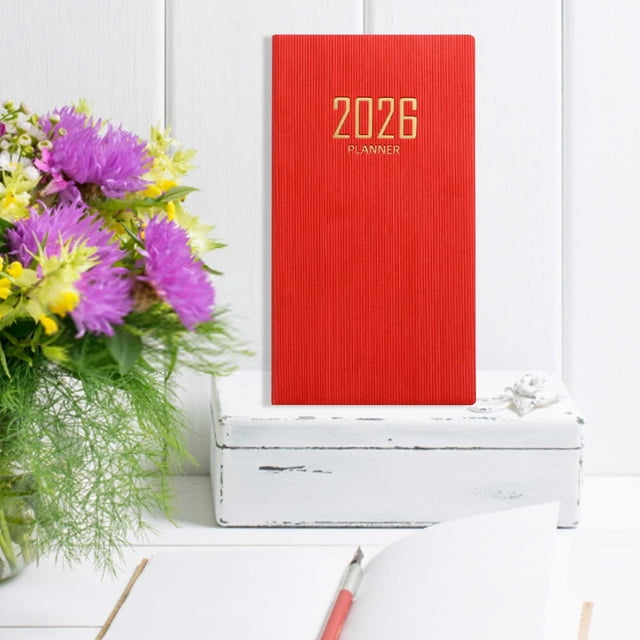 Wzzjkit School Supplies A6 Mini Notebook Organizer Planner Daily Planner Notebook Travel Diary