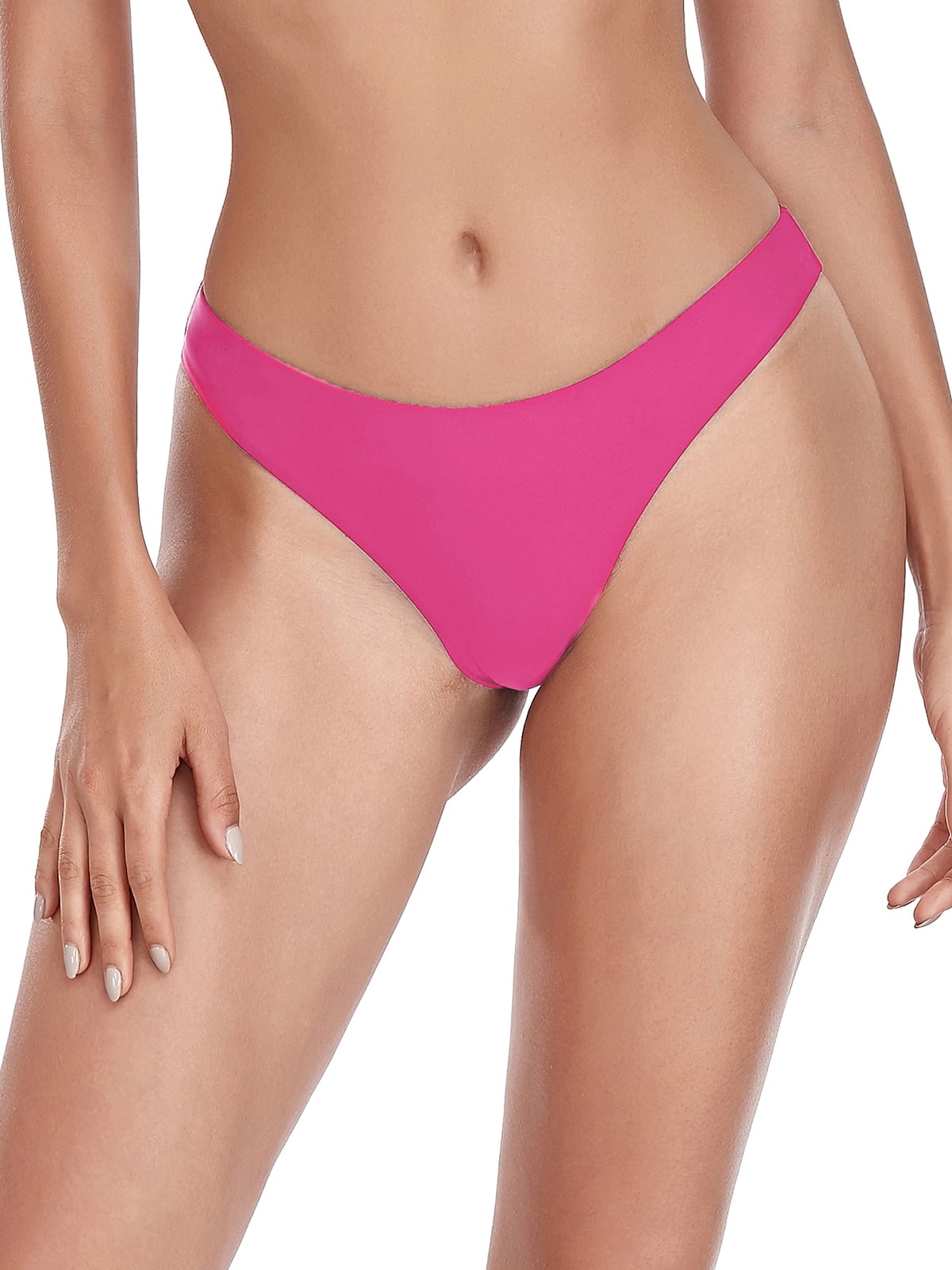 RELLECIGA Women's Super Cheeky Brazilian Cut Bikini Bottom