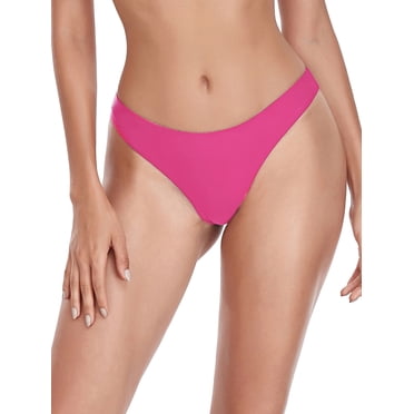 RELLECIGA Women's Super Cheeky Brazilian Cut Bikini Bottom