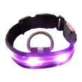 thumbnail image 2 of Collier Lumineux Réglable pour Animaux de Compagnie Randonnée Vacances Festival Nuit Marche Animal Allumé Choker Portable Lavable Colliers Animaux de Compagnie Fournitures Cadeau Rose S, 2 of 8