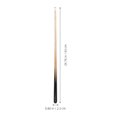 thumbnail image 3 of Wooden Cue Sticks Pool Stick 24.8 Inch Short Cue Pool Billiard Bridge Stick Billiard House Cue Stick For Tight Space Children'S Practice Cues Multi, 3 of 8