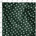 thumbnail image 3 of Soimoi Green Poly Georgette Fabric Stars Star Print Sewing Fabric BTY 42 Inch Wide, 3 of 6