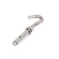 thumbnail image 2 of Unique Bargains Wall Concrete Brick M8 Stainless Steel Expansion Open Hook Anchor Bolts 5pcs, 2 of 2