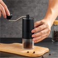 thumbnail image 3 of Home Office Travel Portable Hand Coffee Grinder With Manual Coarseness User-friendly Coffee Hand Grinder(Light Grey), 3 of 6