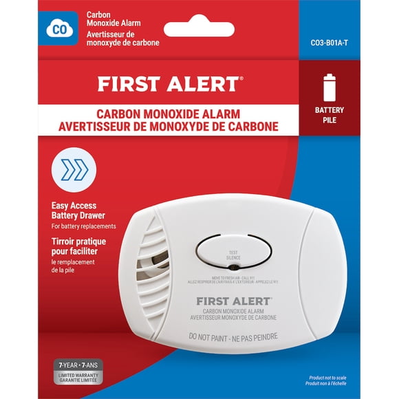 First Alert Battery-Operated Carbon Monoxide Alarm