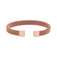 thumbnail image 2 of Mystigrey Jordan Stainless Steel Mesh Open Bangle Gold Rose for Men, 2 of 4