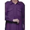 thumbnail image 3 of Atasi Kurta Pyjama Pathani pour Hommes Kurta Pyjama Long Vêtements Décontractés, 3 of 5