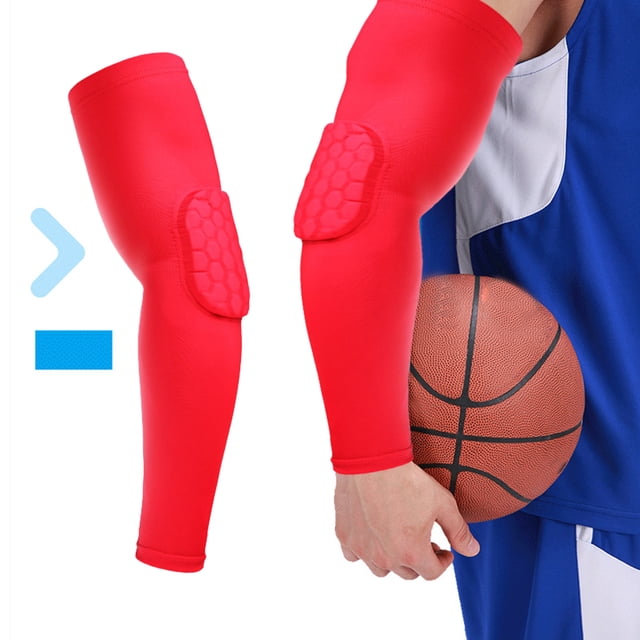 Elbow Sleeves for Basketball & Sports - Compression Arm Guard with Pain Relief for Running, Cycling & Weightlifting
