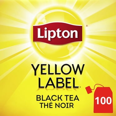 LPT YEL LBL BLK 100 bags