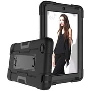 Mignova Case for Walmart Onn 7 Inch Tablet, Heavy-Duty Drop-Proof and Shock-Resistant Rugged Hybrid case(with Built-in Stand), for Walmart Onn Android Tablet 7 Inch(100005206) Case(Black/Black)