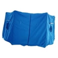 thumbnail image 1 of QualitChoice Trampoline Tent Trampoline Protective Cover Round Cover Shade Trampoline Top Blue 14FT 8 Poles, 1 of 5