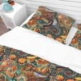 thumbnail image 4 of Designart Ensemble de Literie Bohème & Éclectique 'Paisley Floral Pattern' - Housse de Couette et Shams, 4 of 4