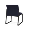 thumbnail image 5 of Fauteuil d'Appoint Sans Accoudoirs pour Réception Gansett / Acier Noir / Bleu Marine, 5 of 5