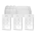 thumbnail image 2 of simhoa 100pcs Shell Shaped Candle Melts, Wickless Tart Candles, Candle Making Supplies, Round, 2 of 8