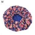thumbnail image 1 of Women African Floral Print  Cap Double Layer Wide Band Sleep Makeup Bonnet, 1 of 10