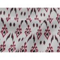thumbnail image 4 of oneOone Viscose Jersey Fabric Argyle Style Ikat Print Sewing Fabric BTY 60 Inch Wide, 4 of 5