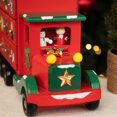 thumbnail image 3 of Northlight Advent Calendar Storage Truck Christmas Decoration - 14" - Red, 3 of 6