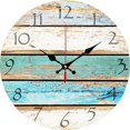 thumbnail image 2 of Modern Simple Wall Silent Clock Vintage Mid-Century Style Design for Living Room Bedroom Decor - #3, 2 of 6