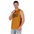 thumbnail image 4 of Inkmeso Printed Graphic World Okayest Dad€ T-Shirt For Mens Best Daddy Ever Gift T-Shirt, 4 of 7