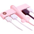 thumbnail image 1 of Concentrateur USB Mignon, Mini Concentrateur USB pour PC, Concentrateur USB à 4 Ports, Accessoires de Bureau Intéressants - Rose Blush, 1 of 6