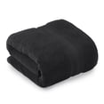 thumbnail image 1 of hometrends Solid 100% Cotton Bath Sheet, 1 Piece, 550 GSM, Highly Absorbent & Soft Bathsheet, Black, 1 of 3