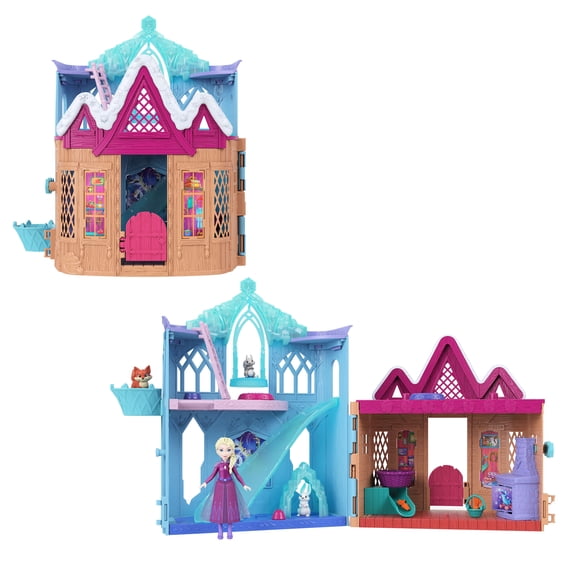 Disney La Reine des Neiges Coffret Chteau Jeu des Animaux d’hiver
