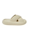 thumbnail image 1 of FLOOF Women's Puff Puff Slide in Cream, 38/39 EU, 1 of 3