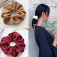 thumbnail image 3 of Anneau de Cheveux Anneau de Cheveux Français Style Rétro Tissu Extensible Femmes Bague de Cheveux pour Mariage, 3 of 6