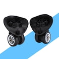 thumbnail image 2 of 2PZ PVC ROTELLA RICAMBIO PER VALIGIA TROLLEY RUOTE BAGAGLIO, 2 of 11