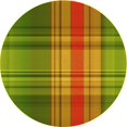 thumbnail image 1 of Ahgly Company Machine Washable Indoor Round Transitional Pistachio Green Area Rugs, 4' Round, 1 of 7