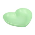 thumbnail image 2 of Birdeem Plastic Plates Reusable,Heart Plates W 5.91Inch X L 5.51Inch Impregnable Dinner Plates Dishwasher Microwave Safe Plastic Plates Reusable Lightweight Plates for Kitchen or Camping, 2 of 6