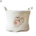 thumbnail image 1 of Panier de Rangement Panier de Rangement Texture Douce Large Application Coton Assorti Boîte Organisateur Dessin Animé Fournitures Ménagères, 1 of 6