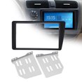 thumbnail image 4 of Stereo Fascia Trim, Sturdy  Frame ABS Material Reliability Black Long Service Life  For Replacement For   LHD 2001-2005, 4 of 8