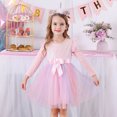 thumbnail image 1 of AAMILIFE Robe Princesse pour Filles Licorne à Paillettes Manches Longues Robe d'Automne Enfants Anniversaire Fête Mariage Robes en Tulle Vêtements pour Enfants, 1 of 2
