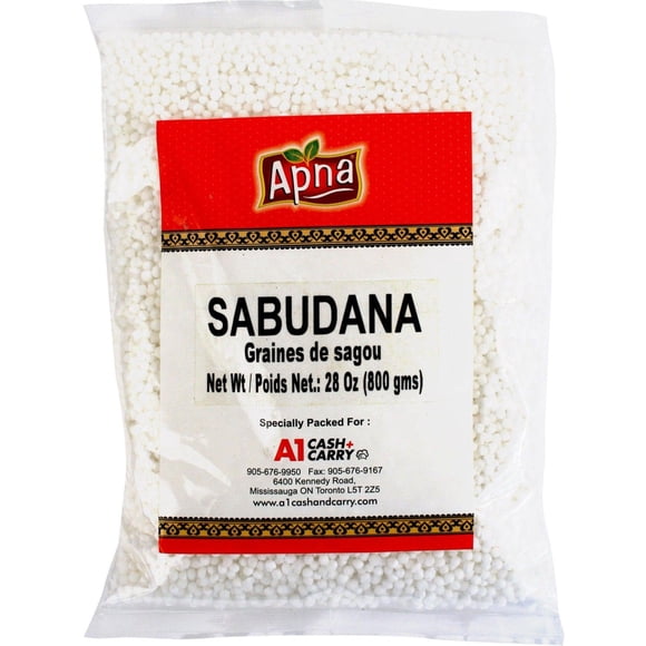 Apna - Sago Seeds (Sabudana) - 800g - 1ct - Pure, Energy-Rich & Versatile (1ct)