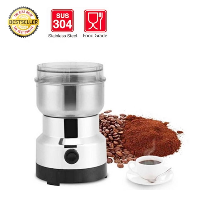 Baukon Electric Stainless Steel Coffee Bean Grinder Nut Spice Grinding Blender